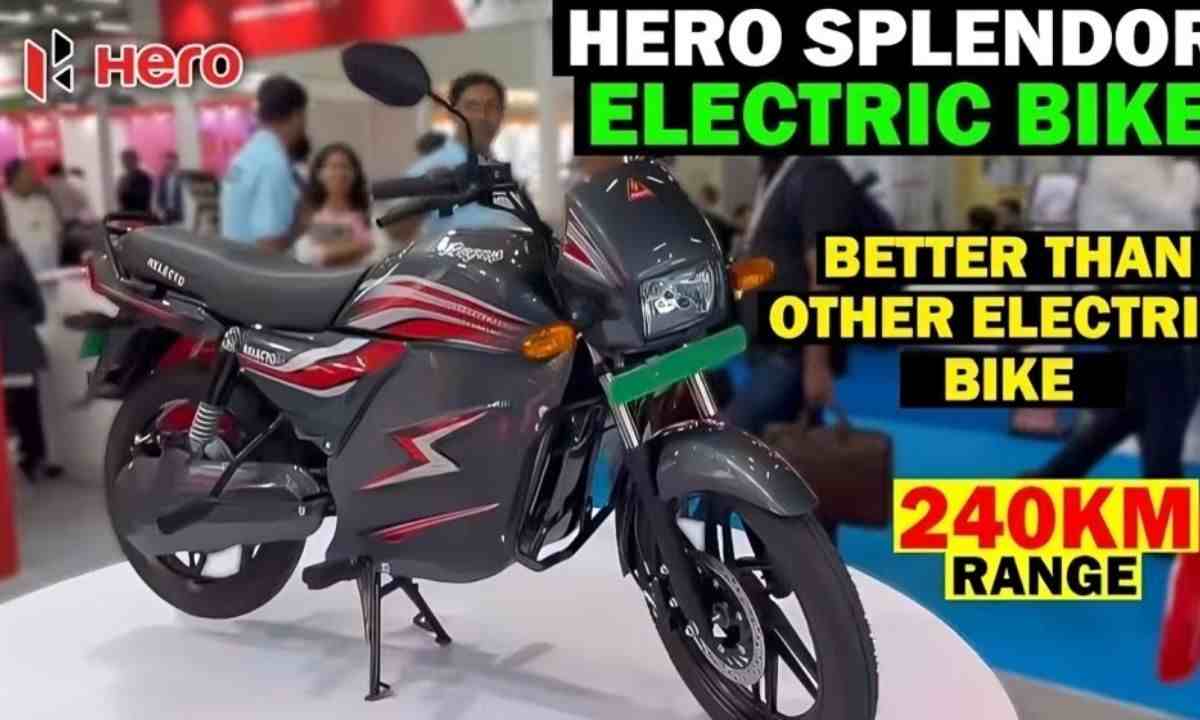 Hero Splendor Ev Electric Bike